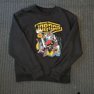 Jordan Men's Black and Navy Sweatshirt